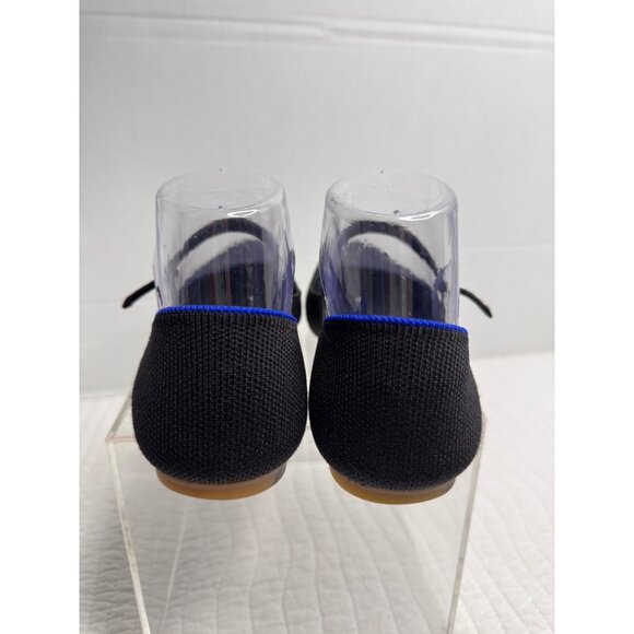 Rothy’s Black Slip On The Square Toe Mary Jane Flats Woman’s Size 7 - Picture 6 of 14